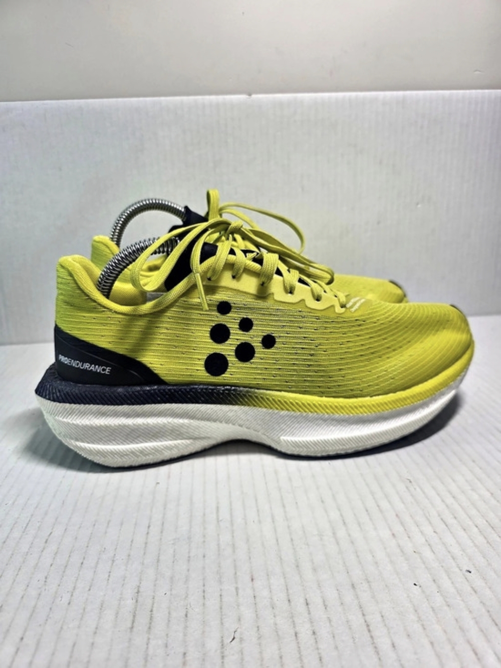 CRAFT Pro Endur Endurance Distance Men’s Sz 8 Shoes Yellow N-Light Blaze